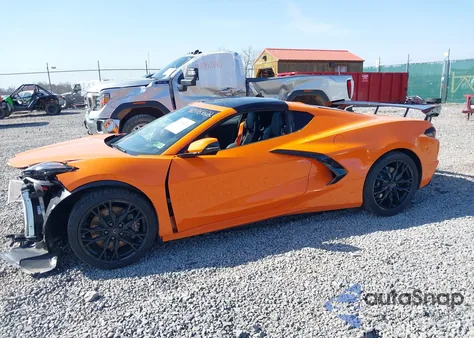 2024 Chevrolet Corvette Stingray Rwd 2Lt from USA, damaged, VIN 1G1YB2D41R5115236
